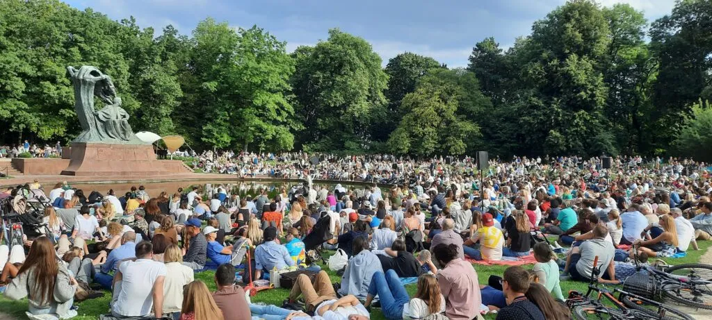 Koncerty chopinowskie Łazienki Królewskie