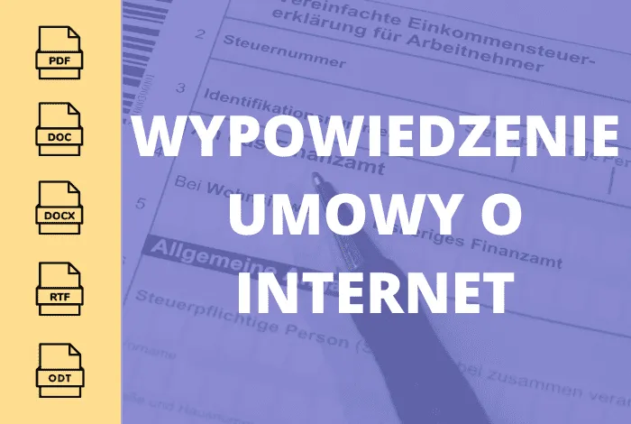 wz&oacute;r odstąpienia od umowy telekomunikacyjnej