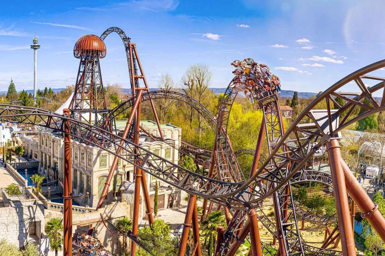 Europa-Park Achterbahnen &Uuml;bersicht