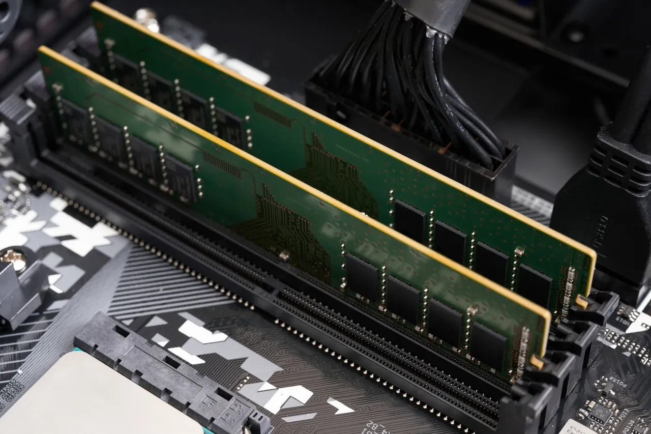 schemat działania dual channel ram