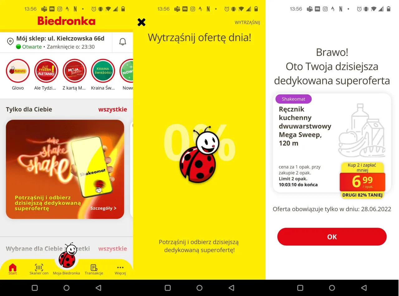 Shakeomat Biedronka instrukcja użycia