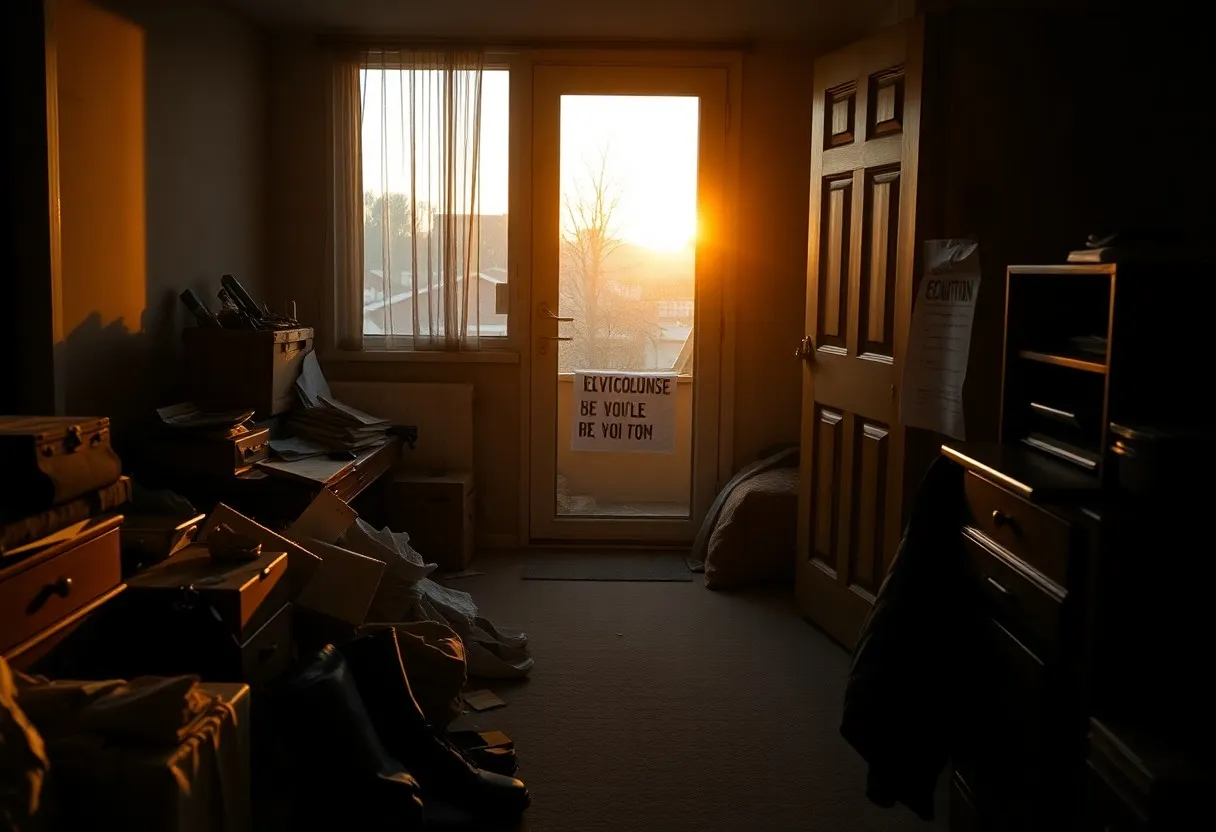 Dowody opuszczenia mieszkania