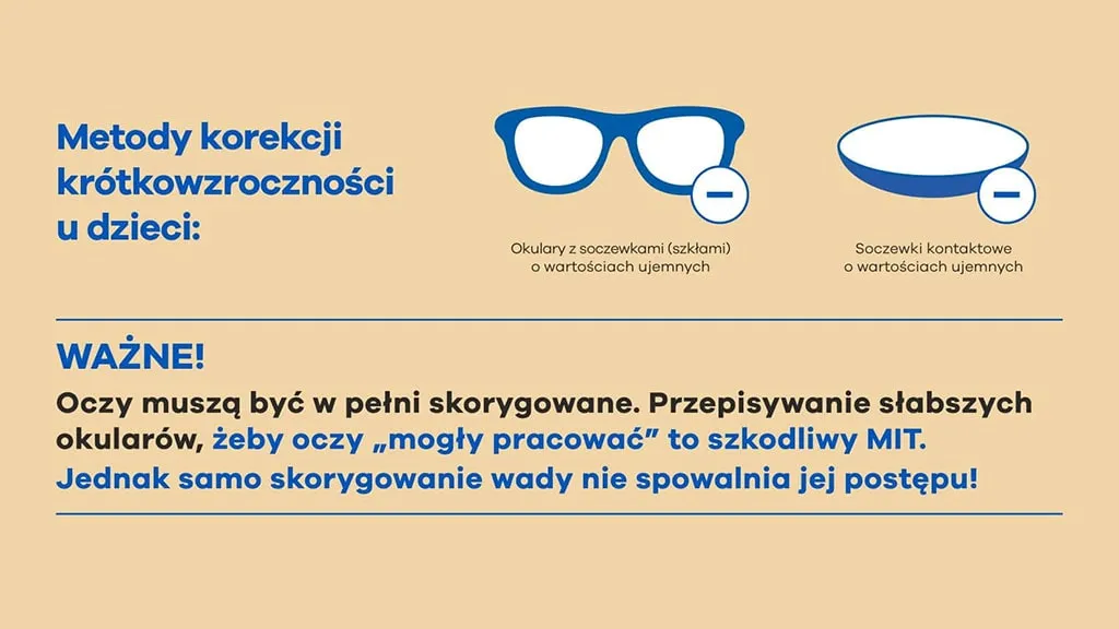 metody korekcji kr&oacute;tkowzroczności