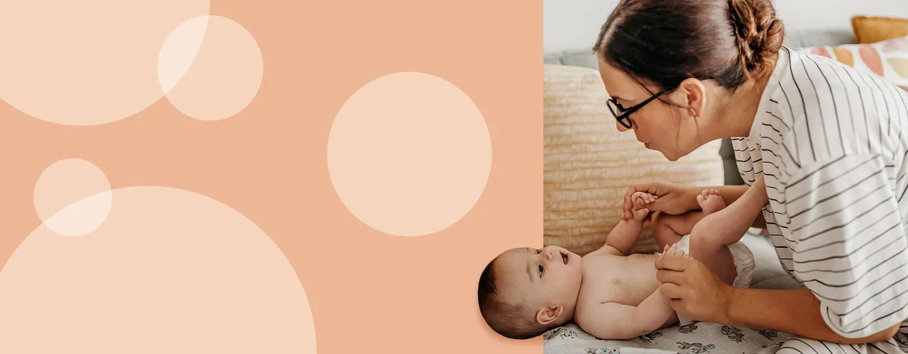 Noworodek przewijanie częstotliwość w dzień i w nocy