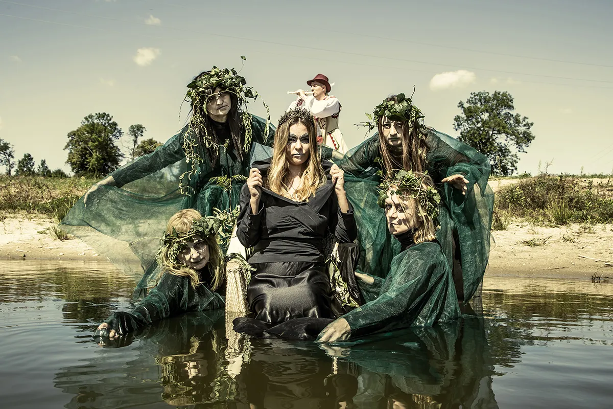 Mazurskie legendy ilustracje