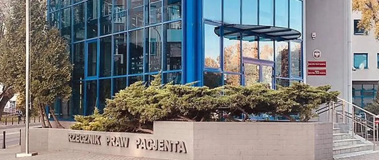 Rzecznik Praw Pacjenta logo, biuro Rzecznika Praw Pacjenta