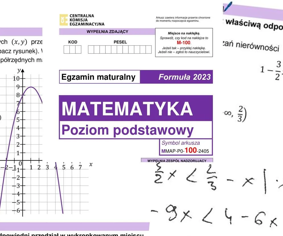 arkusz maturalny matematyka cke