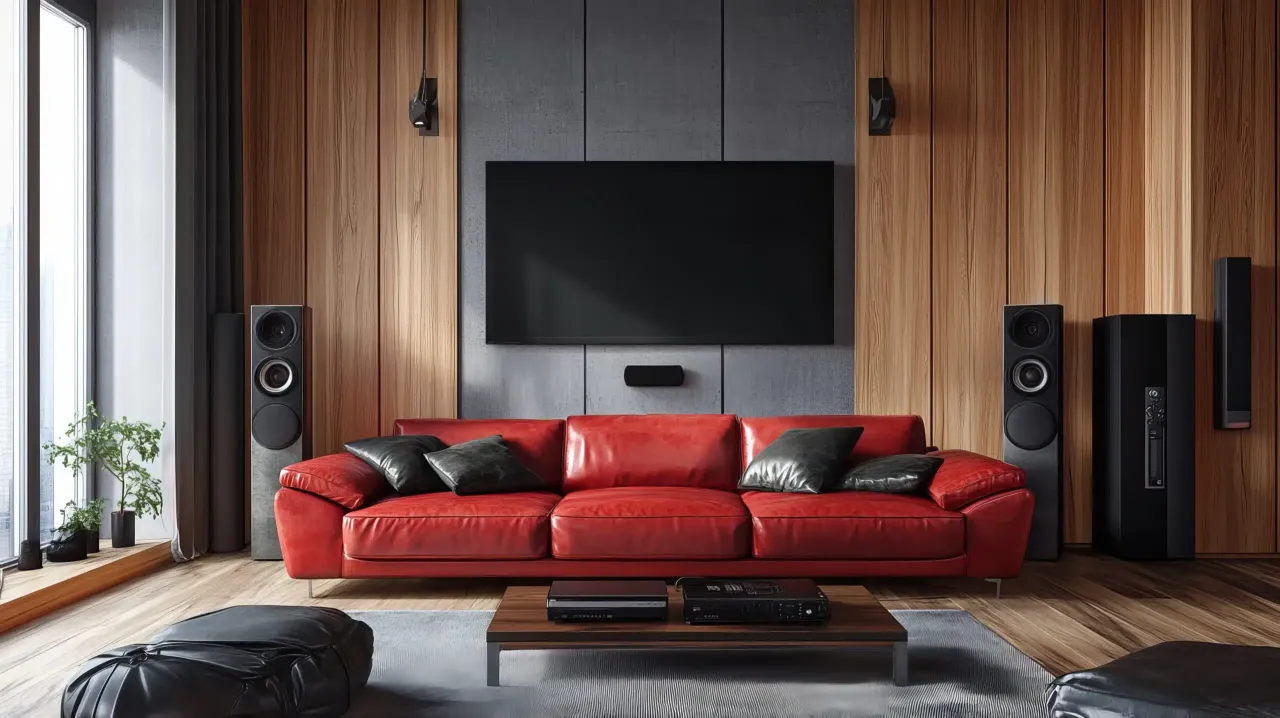 estetyka kina domowego bez kabli