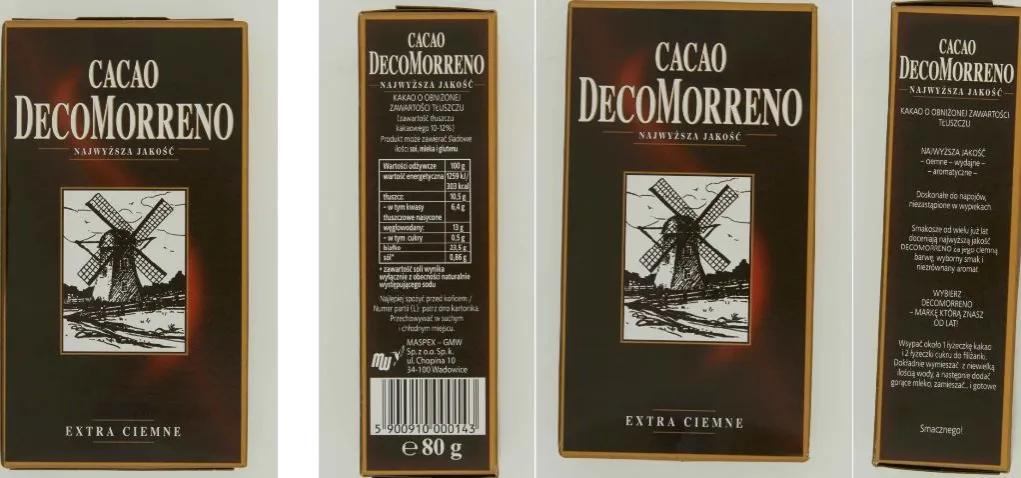 kakao decomorreno bez grudek