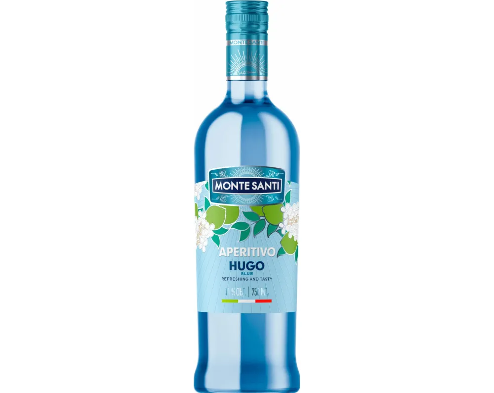 różne warianty drinka hugo