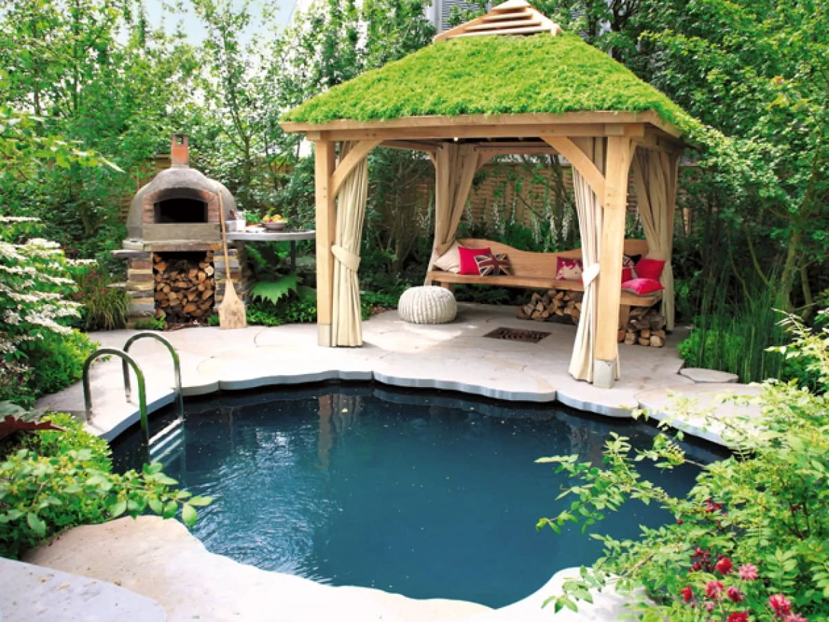 Materiały i narzędzia do budowy altany