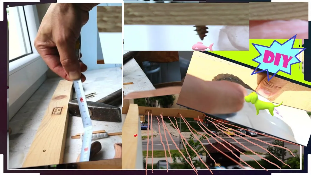 suszarka balkonowa na pranie DIY