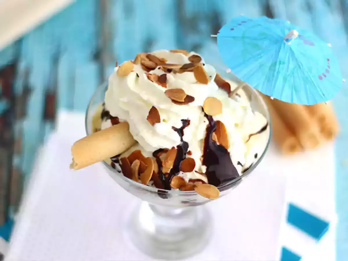 Dame Blanche dessert authentique