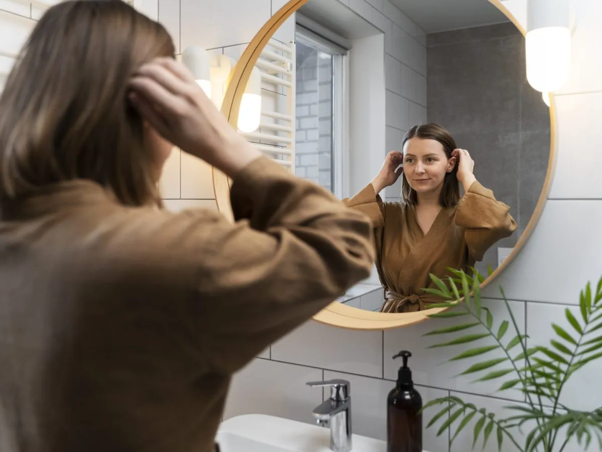 test jakości lustra przed zakupem