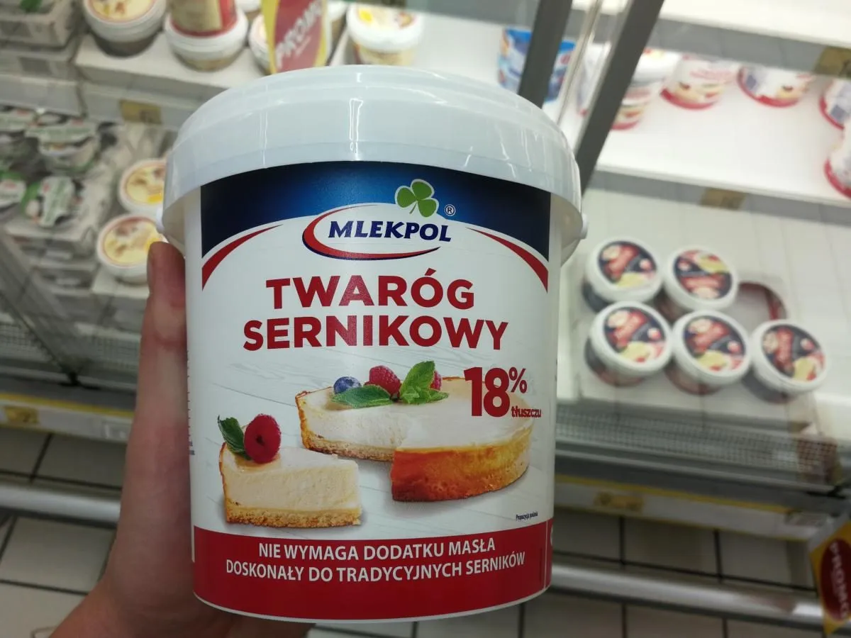 wysokiej jakości twar&oacute;g na sernik