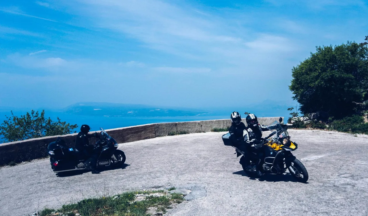 Jadranka trasa motocyklowa Chorwacja