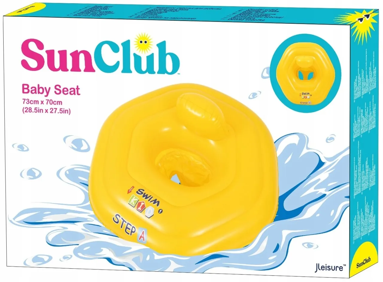 koło do pływania z siedziskiem atesty