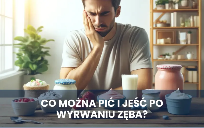 bezpieczne napoje po ekstrakcji zęba