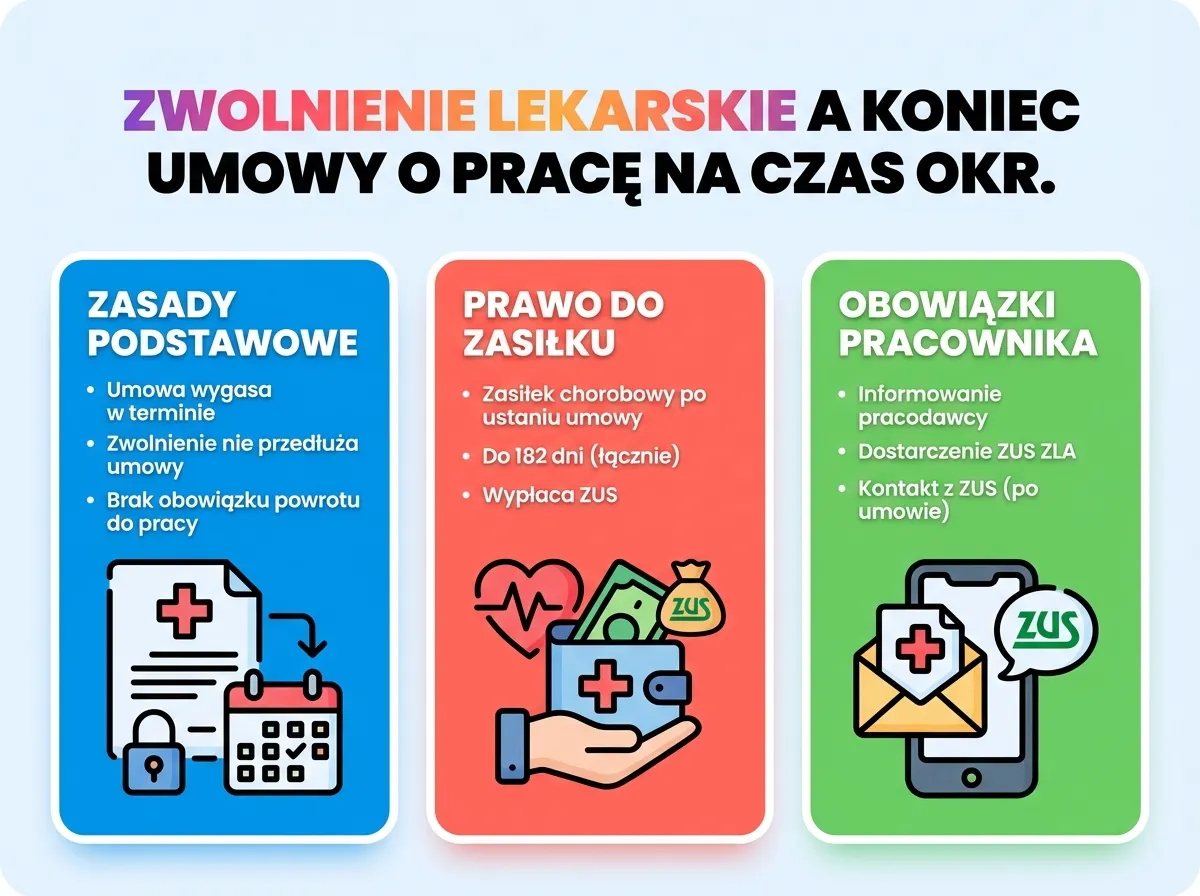 Kodeks pracy zwolnienie lekarskie ochrona pracownika