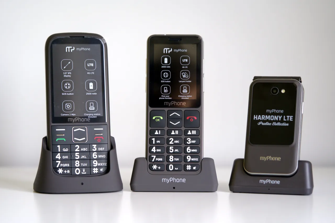 Telefony dla seniora por&oacute;wnanie modeli