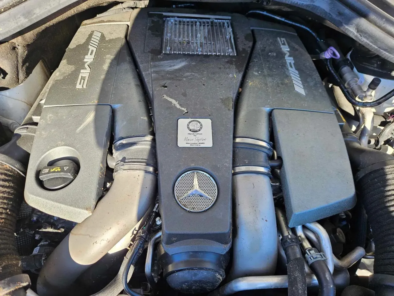 Mercedes-AMG GLE 63 S silnik V8