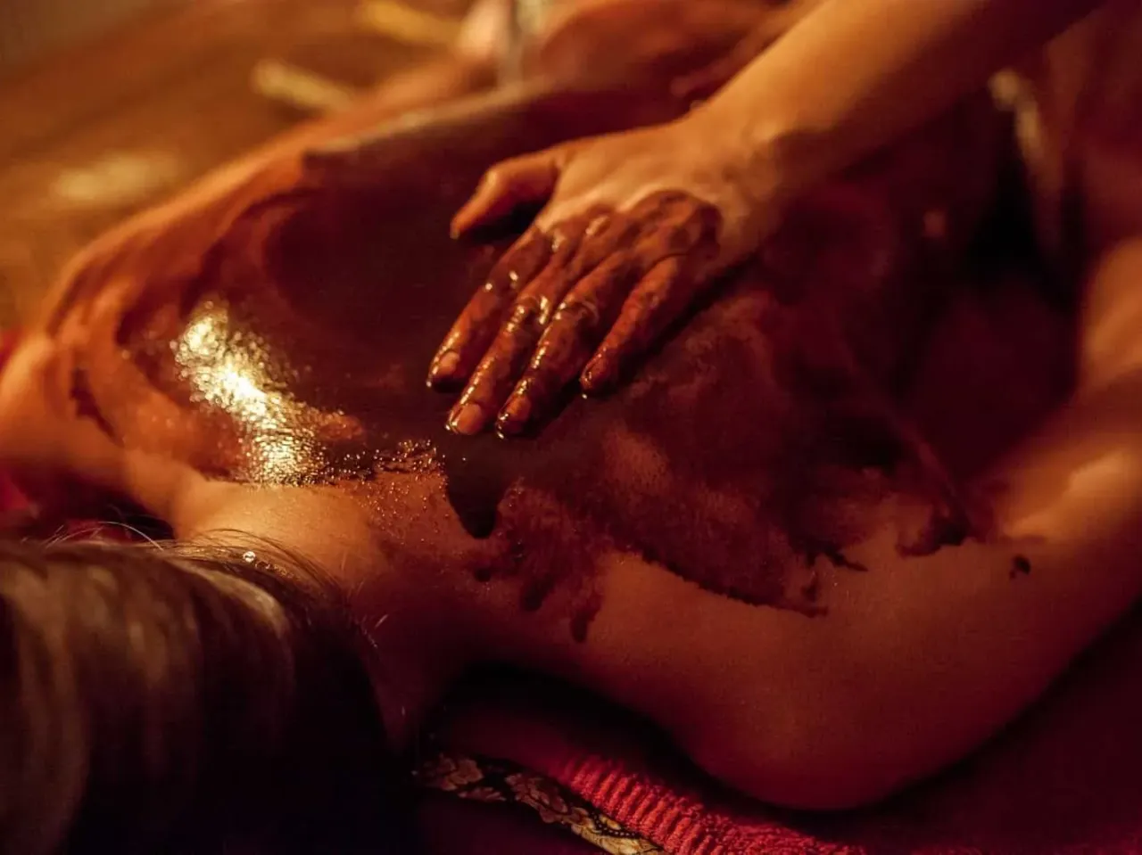 masaż czekoladą spa luksusowy rytuał
