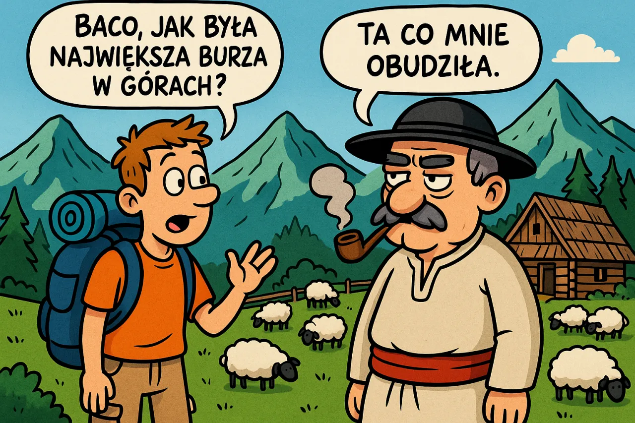 kawały o bacy i owcach śmieszne