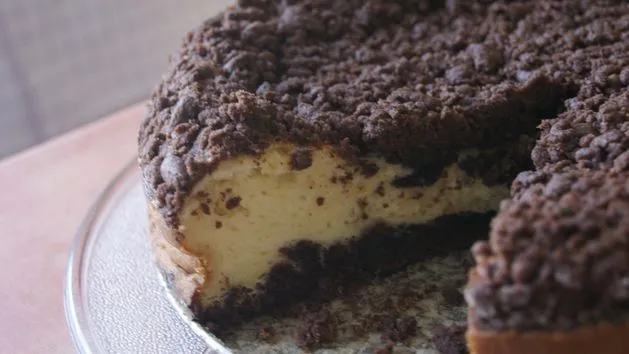 opadnięty sernik pęknięty zakalec