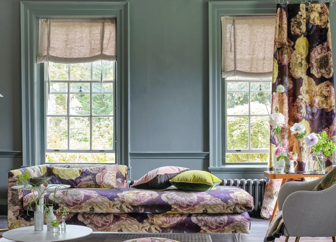 dekoracje okienne małe okno