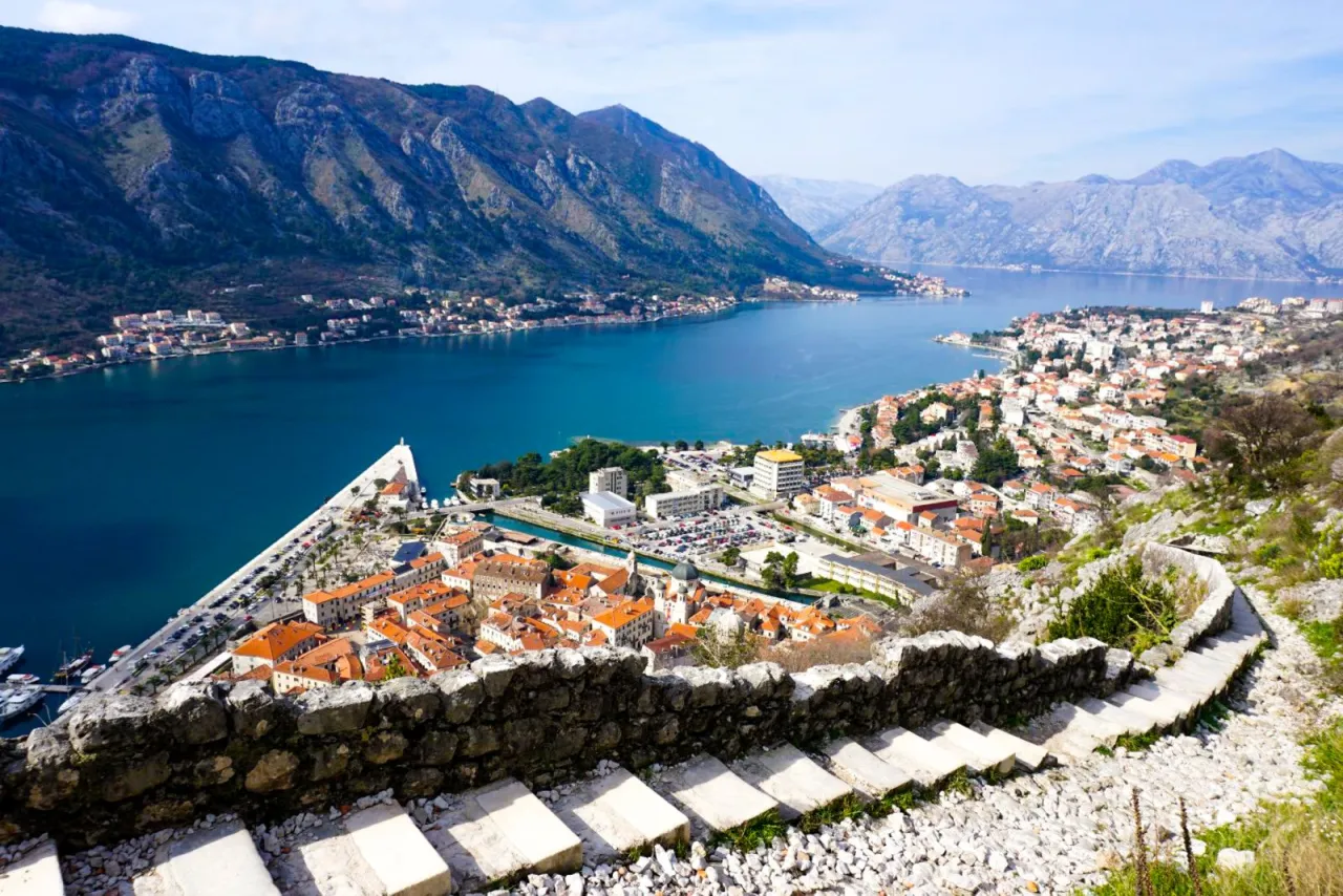 Stare Miasto Kotor mury obronne
