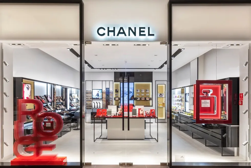 Butik Chanel Moliera 2 Warszawa wnętrze