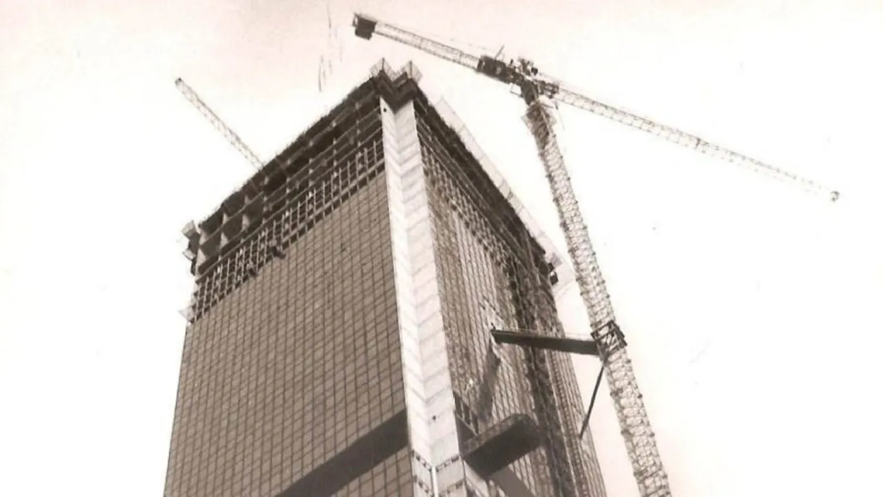 Hotel Marriott Warszawa 1989 otwarcie