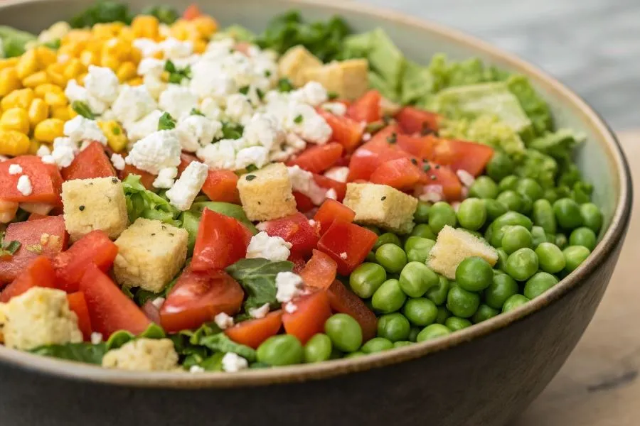 Sałatki dla dzieci kolorowe i proste