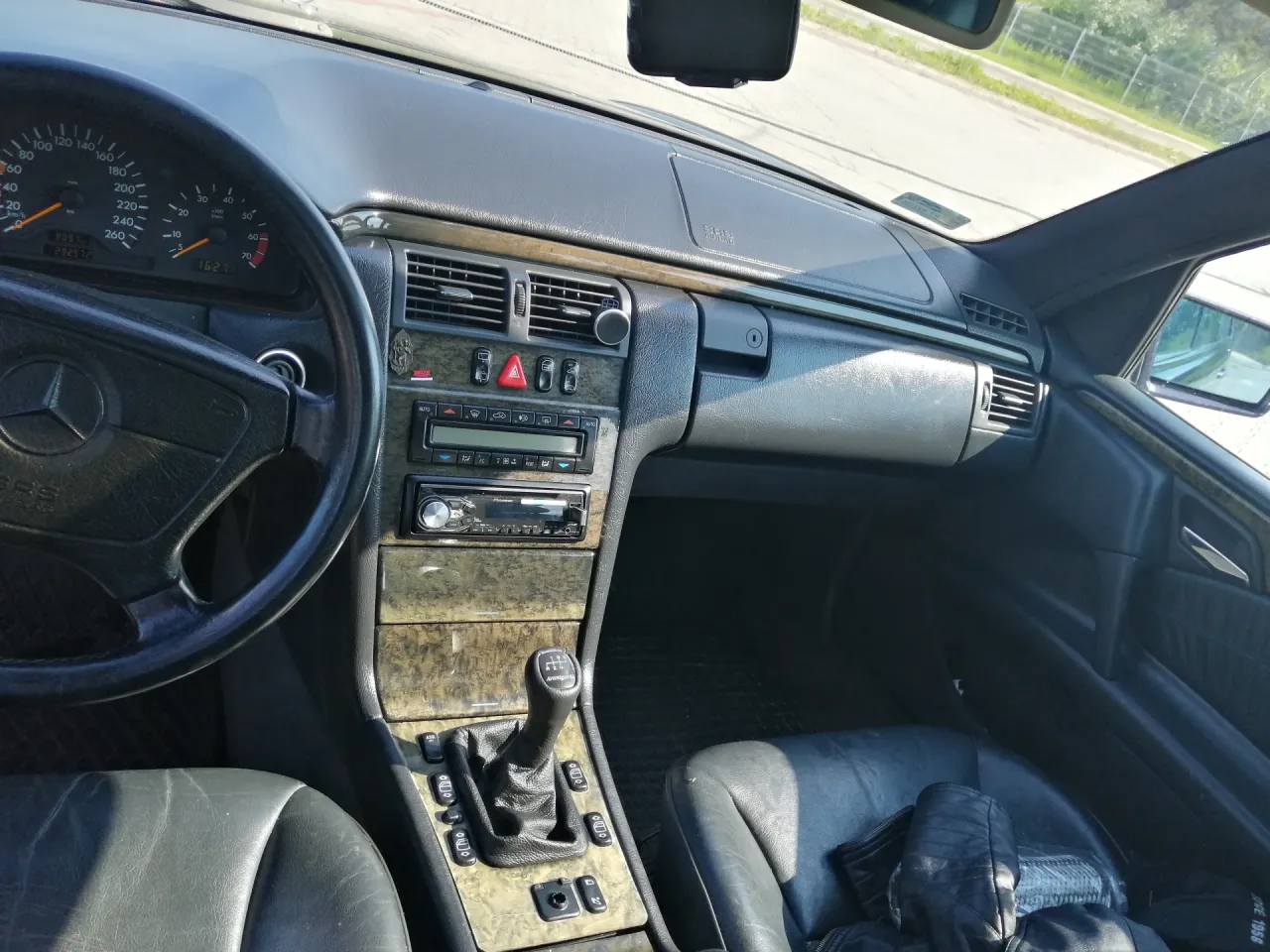 Typowe miejsca korozji Mercedes W210