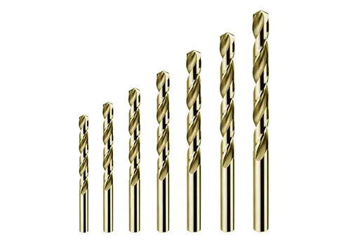 rodzaje wierteł do stali hartowanej HSS-Co VHM