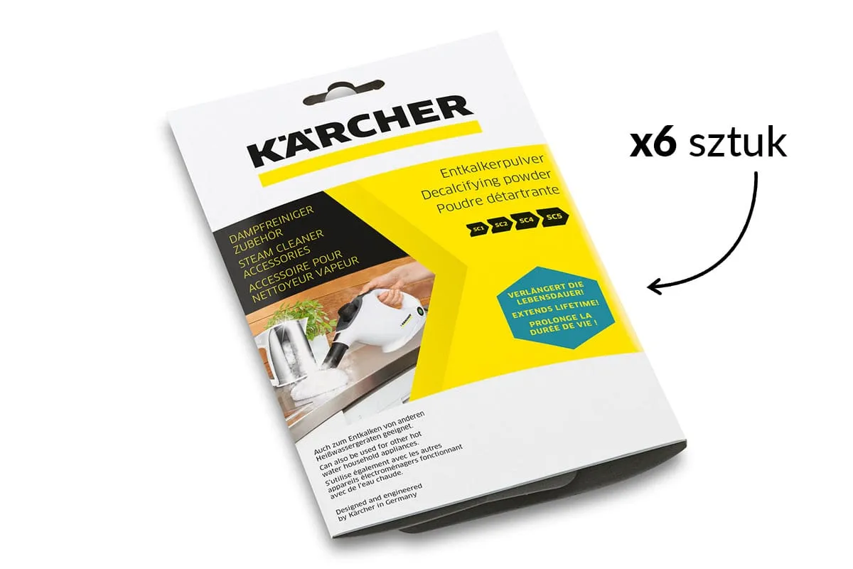 Odkamienianie myjki parowej krok po kroku