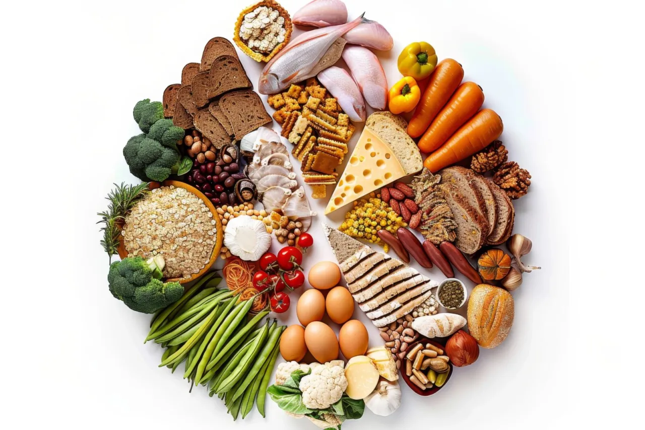 Talerz zdrowej diety antyrakowej