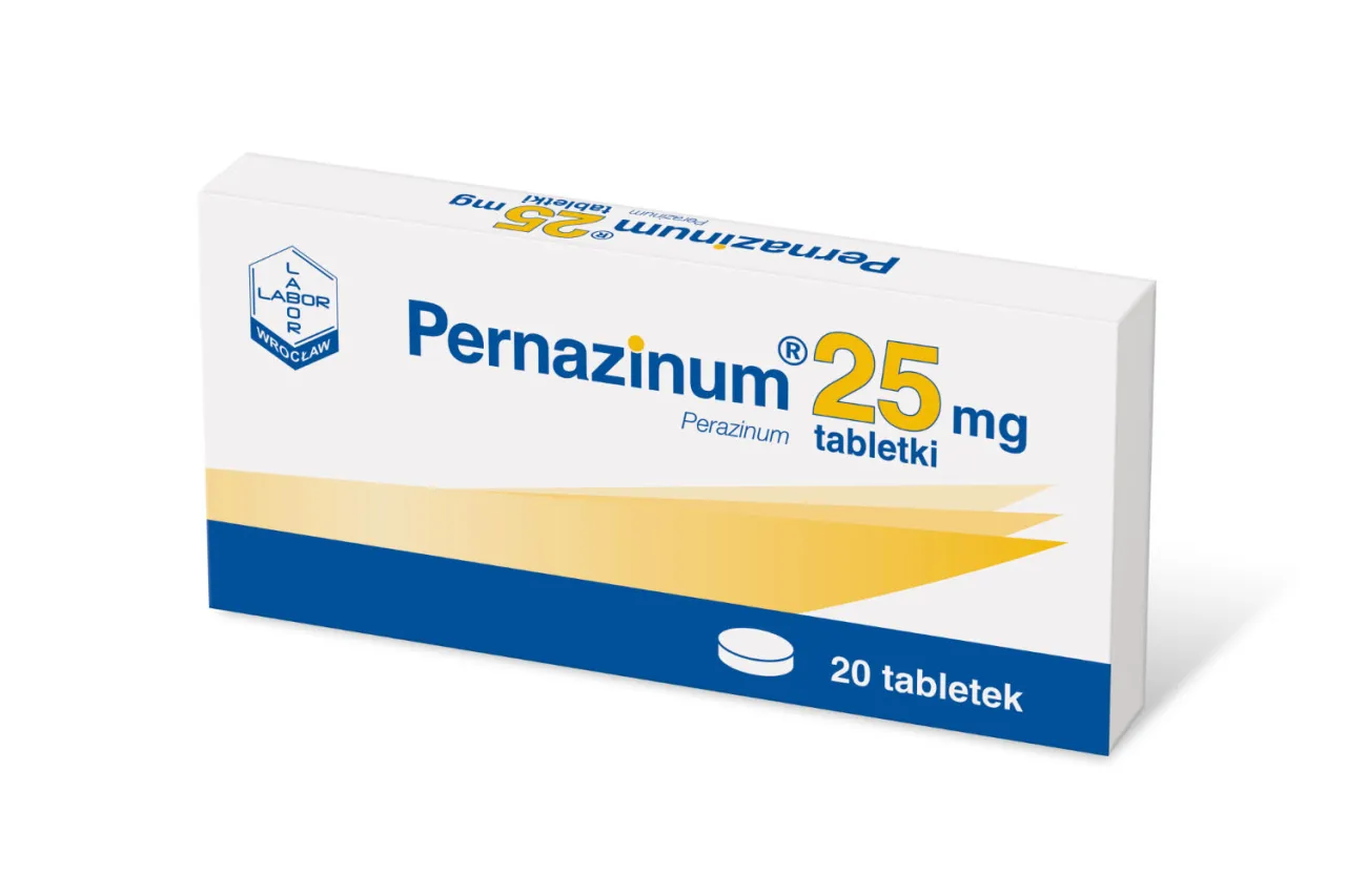 Pernazyna opakowanie leku i ulotka