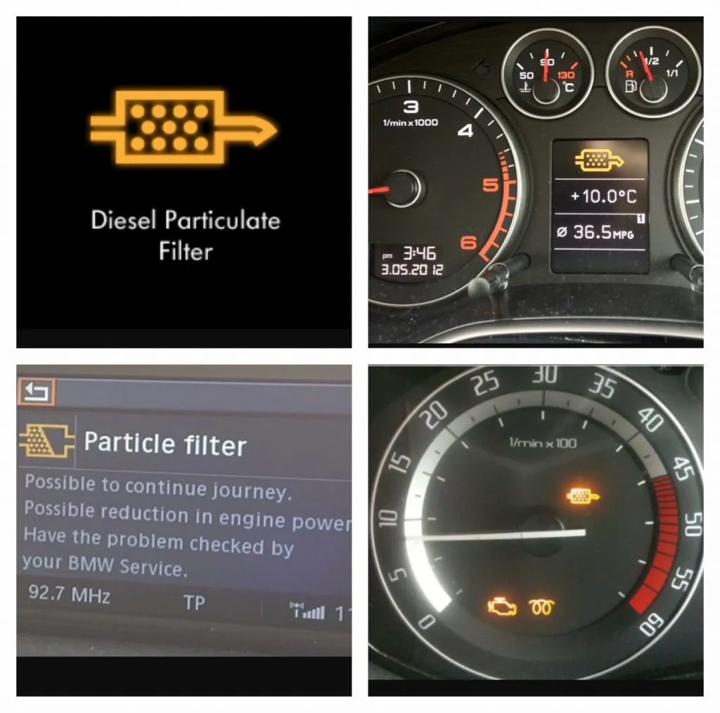 car brands DPF regeneration differences
