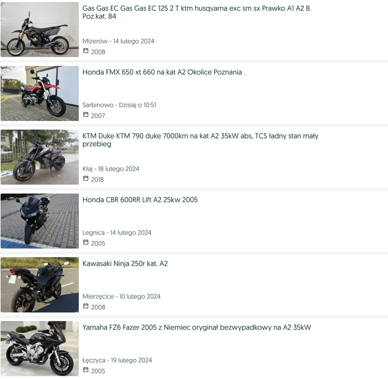 Zdjęcie Motocykl kat. A2: Do jakiej pojemności można prowadzić bezpiecznie?