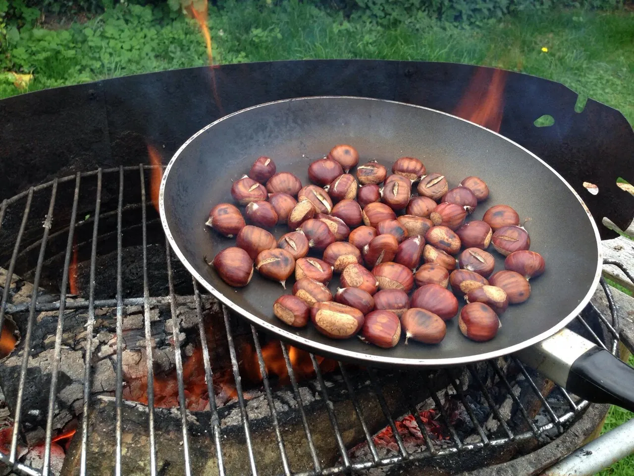 Zdjęcie Châtaigne grillée au barbecue : astuces pour une cuisson parfaite