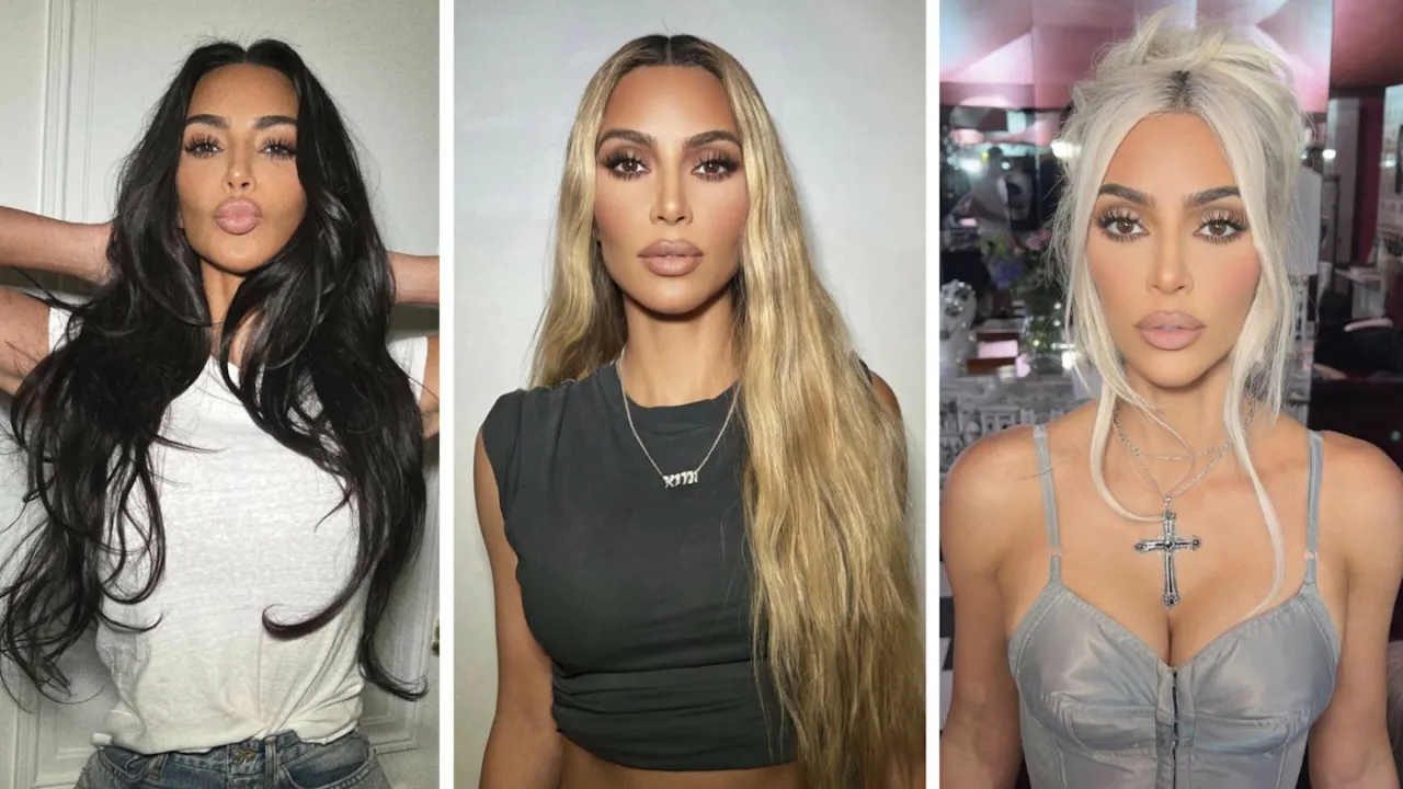 Zdjęcie Najnowsza fryzura Kim Kardashian: inspirujące pomysły na metamorfozę włosów