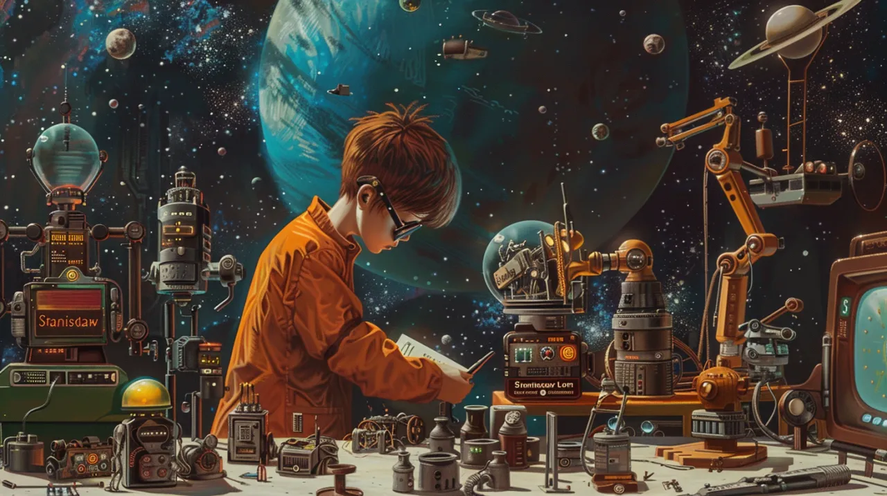 Zdjęcie Najlepsze książki Stanisława Lema - klasyka science fiction odsłonięta