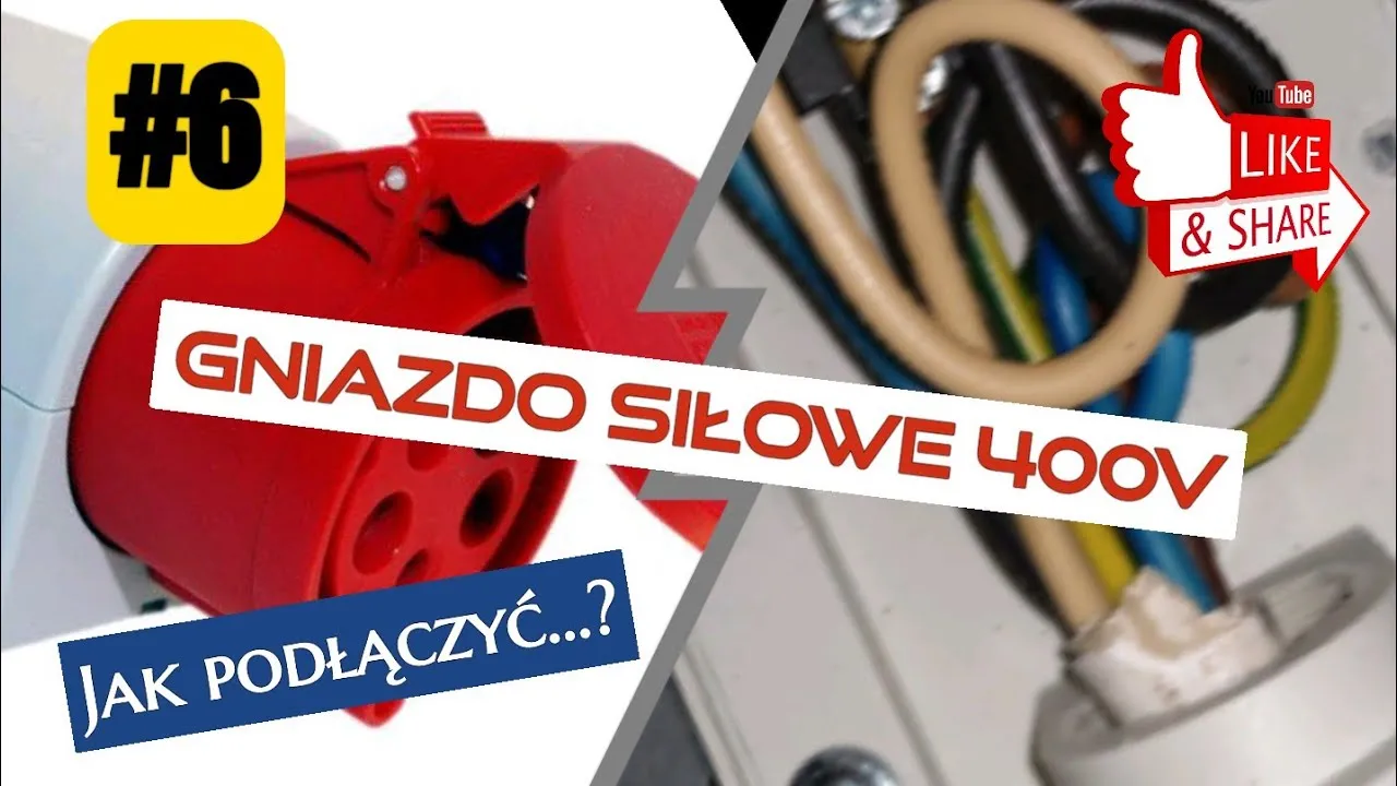 Zdjęcie Jak dobrać bezpiecznik do gniazda siłowego 32A? Uniknij błędów i zagrożeń!