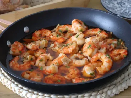 Zdjęcie Cómo se hace las gambas al pil pil: receta fácil y deliciosa
