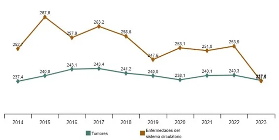 Zdjęcie Qué es la enfermedad del INE y cómo afecta la mortalidad en España