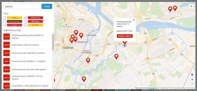 Zdjęcie Gdzie można nadać paczkę Orlen? Znajdź najbliższy punkt nadania