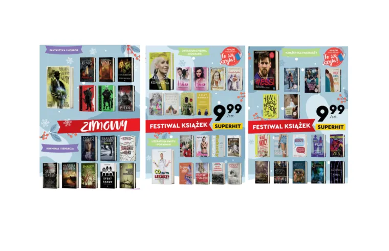 Zdjęcie Książki w Biedronce - poznaj pełną ofertę i aktualne promocje czytelnicze