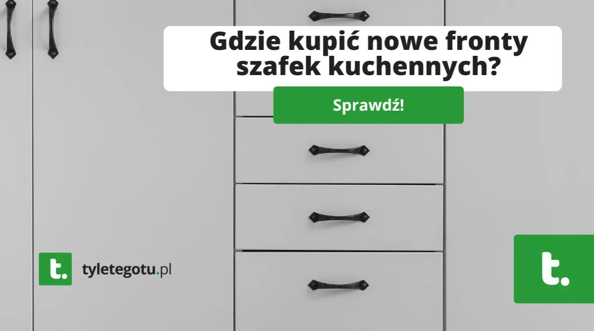 Zdjęcie Gdzie kupić nowe fronty do szafek kuchennych: 8 sprawdzonych miejsc