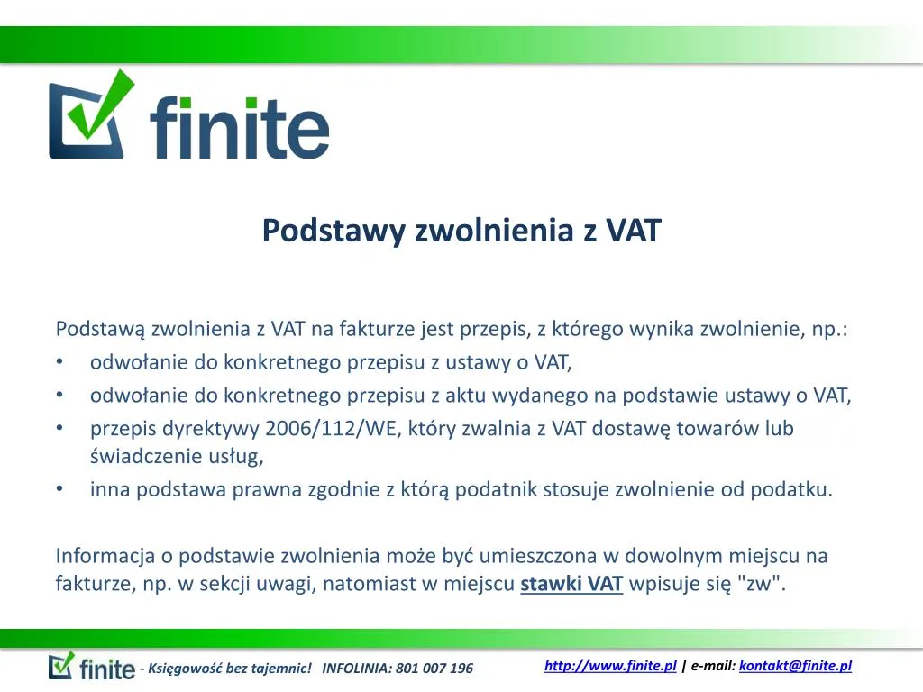 Zdjęcie Uwaga przedsiębiorco! PKD bez prawa do zwolnienia z VAT – poznaj kluczowe wyjątki